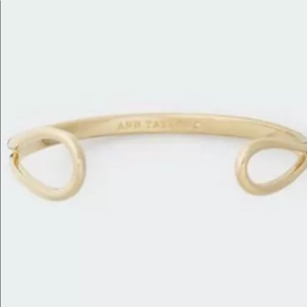 Ann Taylor Infinity Cuff Bracelet 3” Small